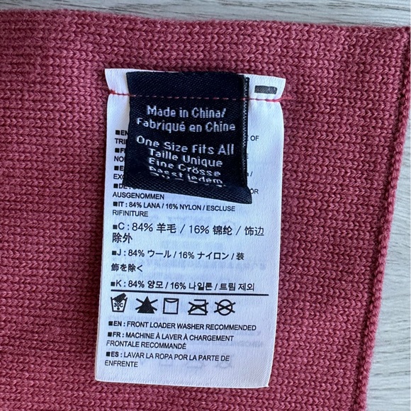 Arc’teryx Scarf 🧣Marino Wool Woman’s Blush - Picture 4 of 11